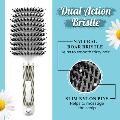 Detangling Nylon Bristle Brush