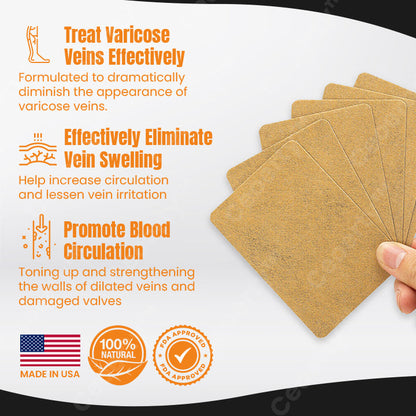 Ceoerty™ VaricoRelief Turmeric Patches