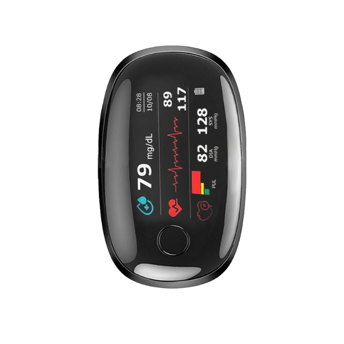 [Official Store] Ceoerty™ GlucoSense Laser Blood Glucose Monitoring Device ✅for Blood Sugar, Blood Oxygen Saturation, and Blood Pressure Measurement👍🏻 99.9% Accuracy